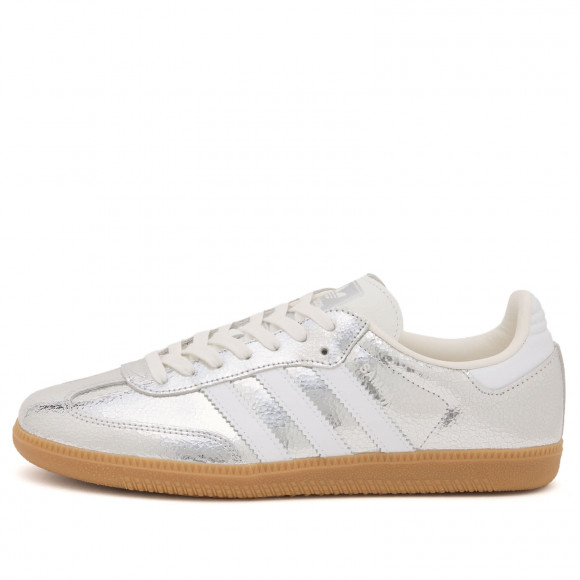 Women's Adidas Samba Og W Shoes in Silver Metallic/White | Size: UK 4.5 | Leather/Rubber | END Clothing - shopify_US_11108796760402