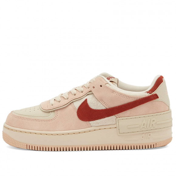 Women's Nike W Air Force 1 Shadow Shoes in Shimmer/Mars Stone/Sanddrift | Size: UK 9.5 | Leather/Suede/Rubber | END Clothing - shopify_US_11108802396498