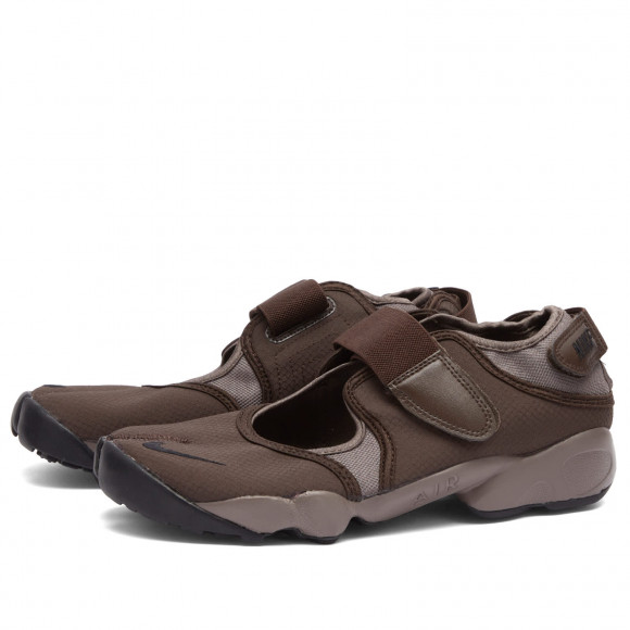 Women's Nike W Air Rift Og Shoes in Brown/Black | Size: UK 6 | 100% Rubber | END Clothing - shopify_US_11108803051858