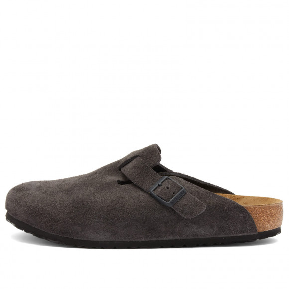 Men's Birkenstock Boston in Velvet Grey Suede | Size: UK 9.5 | Leather/Suede/Eva | END Clothing - shopify_US_11108803510610