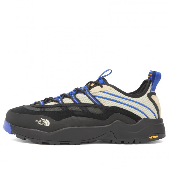 Men's The North Face Clyffe Ultra Shoes in Desert Stone/Tnf Blue | Size: UK 6 | Suede/Rubber/Foam | END Clothing - shopify_US_11108810588498