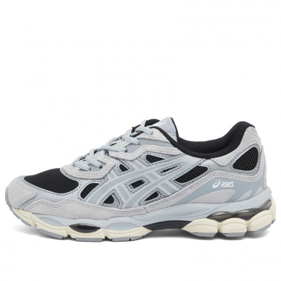 Asics Gel-Nyc Shoes in Black/Piedmont Grey | Size: UK 9.5 | Synthetic Leather/Rubber/Foam | END Clothing - shopify_US_11108814717266