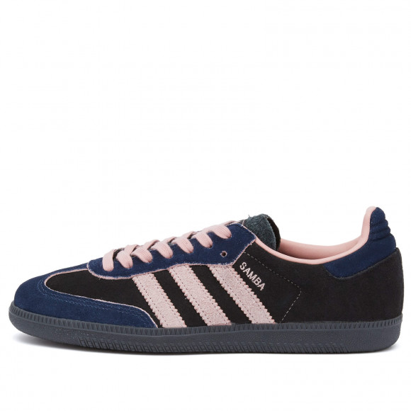 Women's Adidas Samba Og W Sneakers in Black/Wonder Mauve/Night Indigo | Size: UK 7 | Suede/Rubber/Nubuck | END Clothing - shopify_US_11108816486738