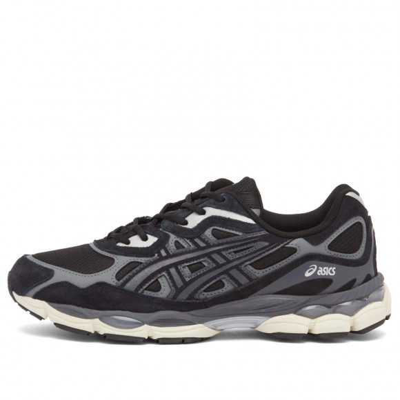 Asics Gel-Nyc Shoes in Black | Size: UK 11 | Suede/Mesh/Rubber | END Clothing - shopify_US_11108822581586