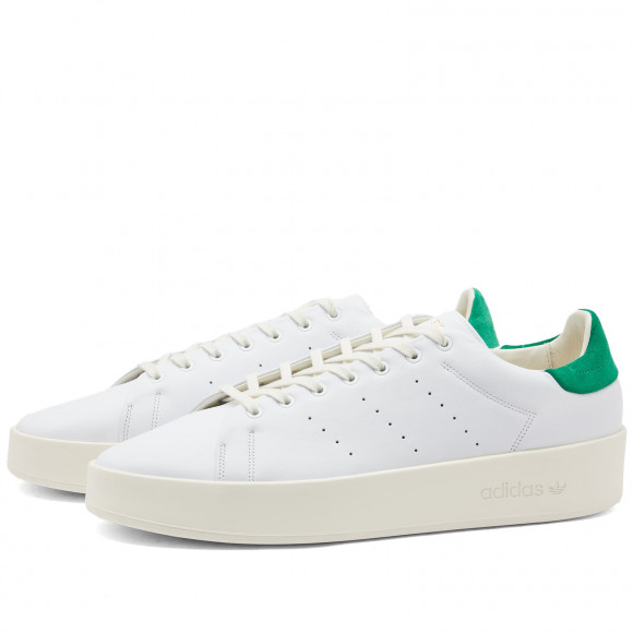 Men's Adidas Stan Smith Recon Shoes in White/Green/Off White | Size: UK 7 | Leather/Rubber | END Clothing - shopify_US_11108825923922