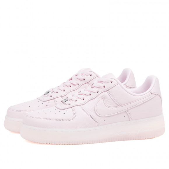Nike X Nocta Air Force 1 Low Sp Sneakers in Pink/Cobalt/Silver | Size: UK 14 | Leather/Rubber/Foam | END Clothing - shopify_US_11108825956690