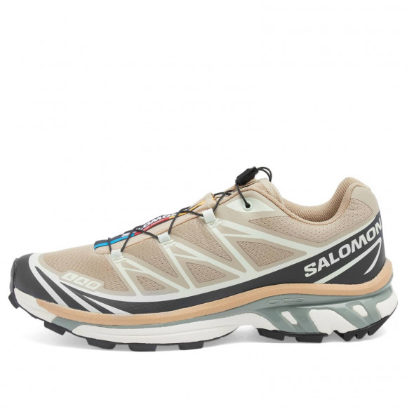 Men's Salomon Xt-6 Sneakers in Oxford Tan/Carbon/Clearly Aqua | Size: UK 6 | Mesh/Eva/Synthetic | END Clothing - shopify_US_11108829069650