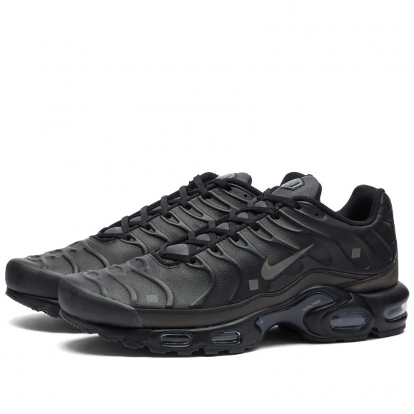 Men's Nike X A-Cold-Wall* Air Max Plus Shoes in Black/Iron Ore/Obsidian | Size: UK 10 | Leather/Mesh/Rubber | END Clothing - shopify_US_11108839194962
