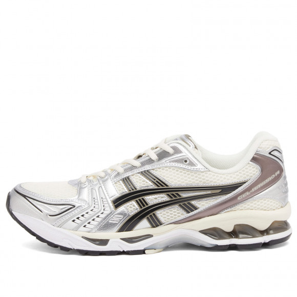 Asics Gel-Kayano 14 Shoes in Cream/Black | Size: UK 9.5 | Synthetic Leather/Mesh/Rubber | END Clothing - shopify_US_11108839391570