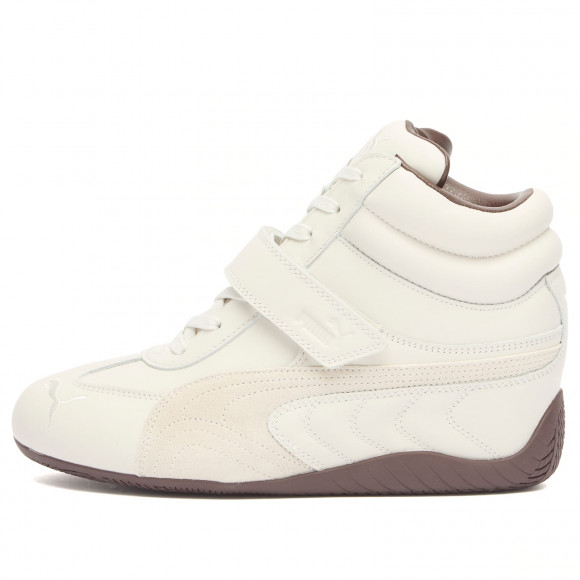 Women's Puma Speedcat Wedge Sneakers in Vapor Gray/Puma White | Size: UK 3.5 | Leather/Rubber | END Clothing - shopify_US_11108841521490