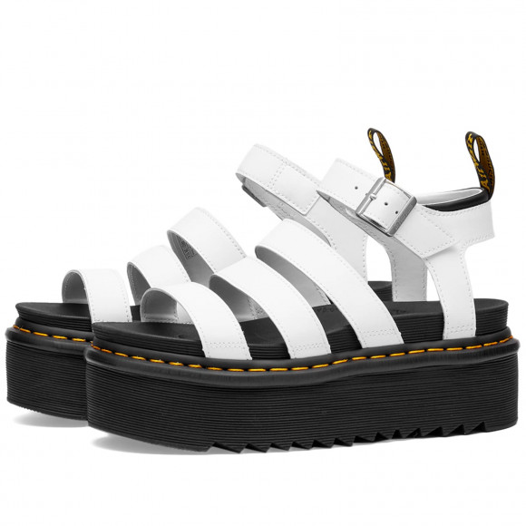 Women's Dr. Martens Blaire Quad 3 Strap Sandal in White Hydro | Size: UK 3 | Eva/Leather | END Clothing - shopify_US_11108841750866