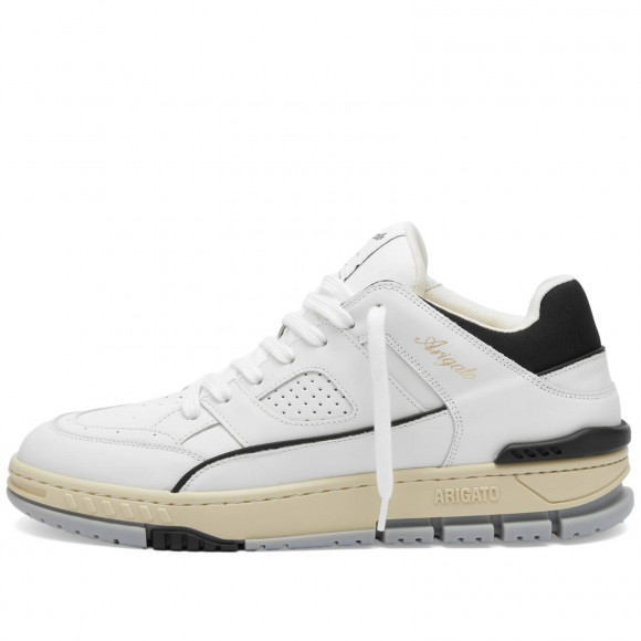 Men's Axel Arigato Area Lo Sneakers in White/Black | Size: UK 9.5 | Leather/Suede/Rubber | END Clothing - shopify_US_11108841816402