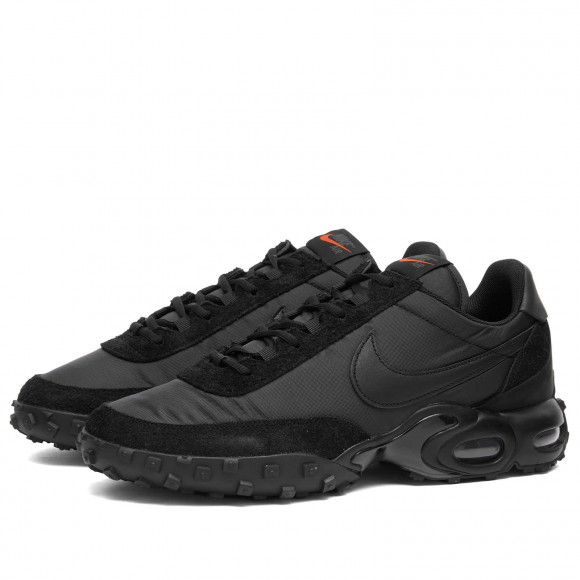 Nike Air Max Waffle Sp Shoes in Black/Anthracite | Size: UK 10 | Suede/Rubber | END Clothing - shopify_US_11108843323730