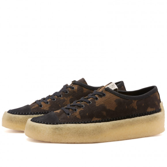 Men's Clarks Originals Caravan Low in Black/Khaki Floral | Size: UK 9.5 | Rubber/Leather | END Clothing - shopify_US_11108845814098