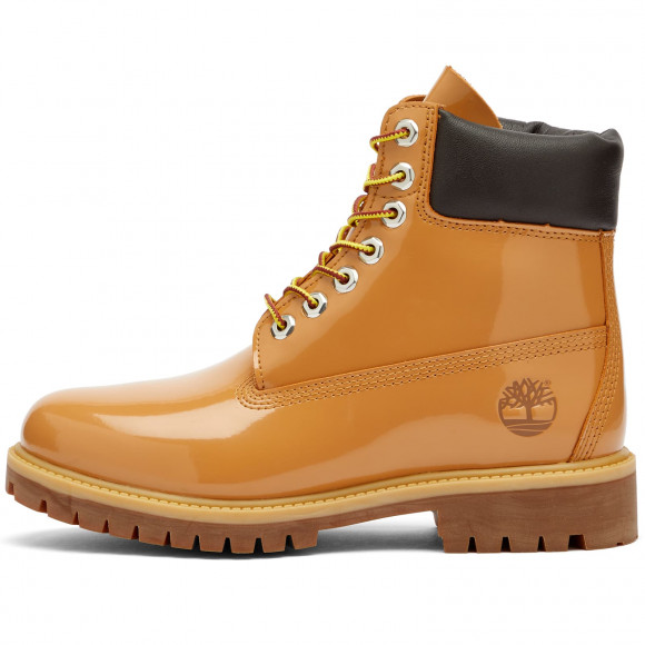 Women's Timberland X Veneda 6" Patent Leather Boot in Wheat Patent | Size: UK 7 | Leather/Rubber | END Clothing - shopify_US_11108846207314