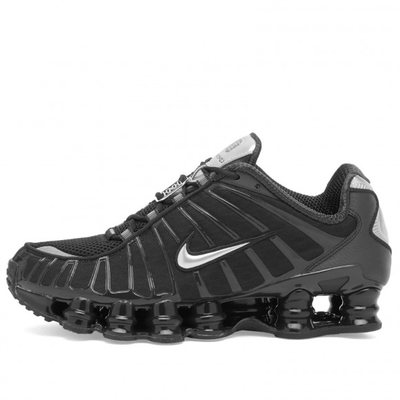 Women's Nike Shox Tl W Sneakers in Noir/Silver | Size: UK 6 | 100% Mesh | END Clothing - shopify_US_11108847124818