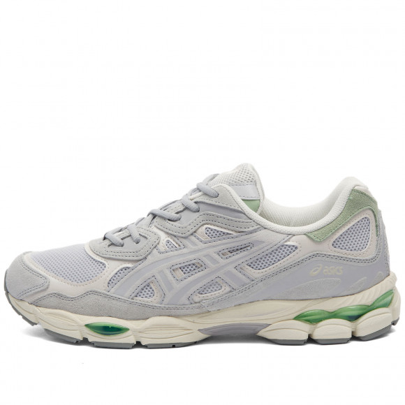 Asics Gel-Nyc Shoes in Cloud Grey/Cloud Grey | Size: UK 3.5 | Suede/Mesh/Rubber | END Clothing - shopify_US_11108847321426