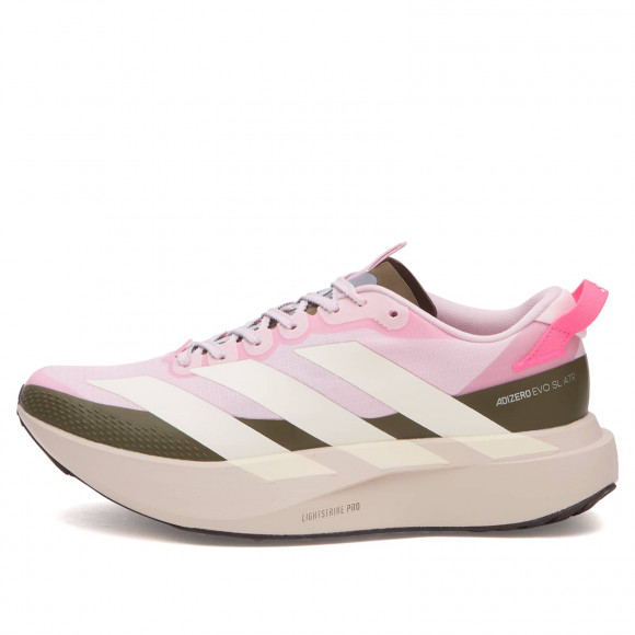 Women's Adidas Adizero Evo Sl Atr W Sneakers in Clear Pink/Chalk White/Putty Mauve | Size: UK 4 | Mesh/Rubber | END Clothing - shopify_US_11108847878482