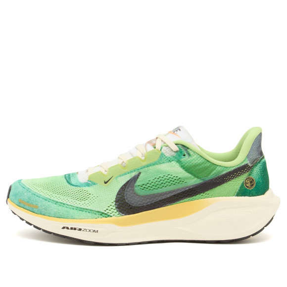 Men's Nike Running Air Zoom Pegasus 41 Se Sneakers in Clear/Vivid Green/Dark Apple | Size: UK 10.5 | Mesh/Rubber/Foam | END Clothing - shopify_US_11108848206162