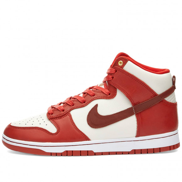Women's Nike Dunk High Lxx W Shoes in Cinnabar/Mars Stone/Sail White | Size: UK 8.5 | Leather/Rubber | END Clothing - shopify_US_11108848402770
