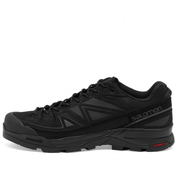 Salomon X-Alp Ltr Shoes in Black/Asphalt | Size: UK 11.5 | Canvas/Suede/Rubber | END Clothing - shopify_US_11108848632146