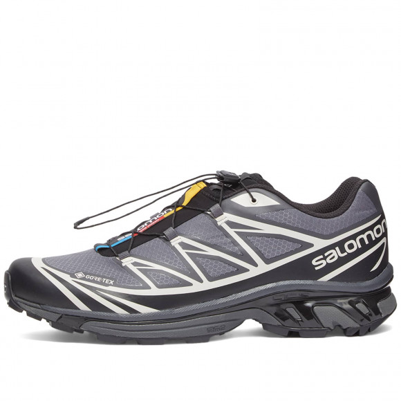 Salomon Xt-6 Gore-Tex Shoes in Black/Ebony | Size: UK 6.5 | Mesh/Synthetic | END Clothing - shopify_US_11108849975634
