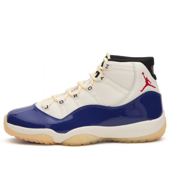 Men's Air Jordan 11 Retro Ra Sneakers in Royal/Red/Black | Size: UK 11 | Leather/Rubber | END Clothing - shopify_US_11108850139474