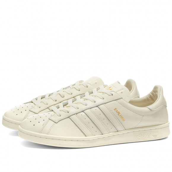 Men's Adidas Earlham Shoes in Off White/Gold | Size: UK 10 | Rubber/Leather | END Clothing - shopify_US_11108850794834