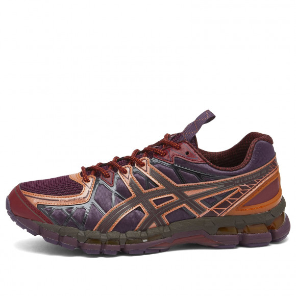Asics Ub10-S Gel-Kayano 20 Sneakers in Deep Plum/Beet Juice | Size: UK 6 | Leather/Mesh/Rubber | END Clothing - shopify_US_11108853186898