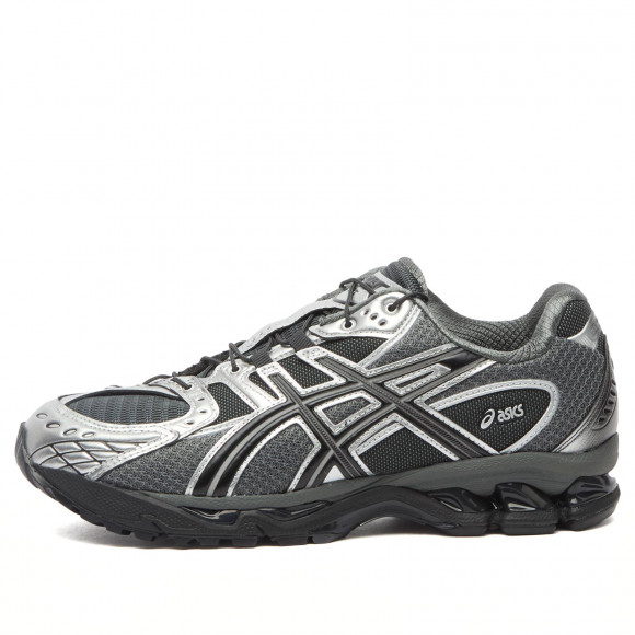 Men's Asics X Unaffected Gel Nimbus 10.1 Sneakers in Silver/Black | Size: UK 7 | Synthetic Leather/Mesh/Rubber | END Clothing - shopify_US_11108854726994