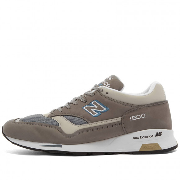 Men's New Balance M1500Bsg - Made In England Shoes in Grey/Slate Blue | Size: UK 6.5 | Suede/Mesh/Rubber | END Clothing - shopify_US_11108856562002