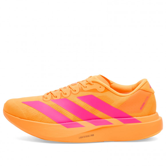 Adidas Adizero Evo Sl Sneakers in Flash Orange/Shock Pink | Size: UK 13 | Mesh/Rubber/Foam | END Clothing - shopify_US_11108856660306