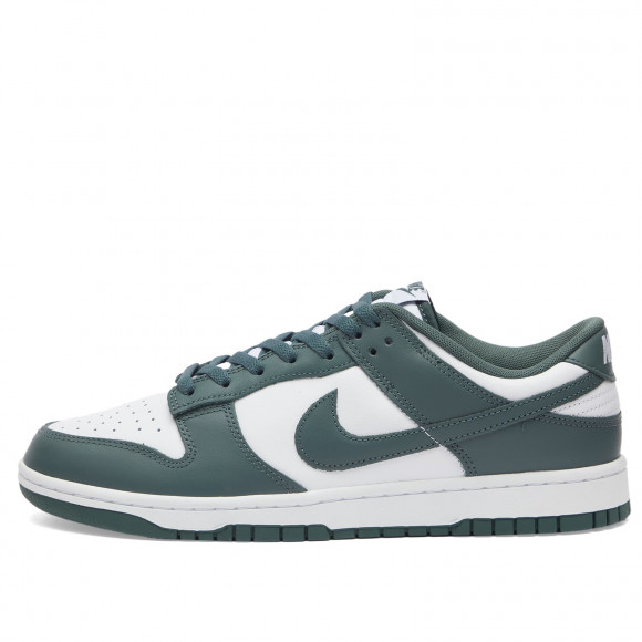 Nike Dunk Low Retro Sneakers in Green/White | Size: UK 5.5 | Leather/Rubber/Foam | END Clothing - shopify_US_11108857545042