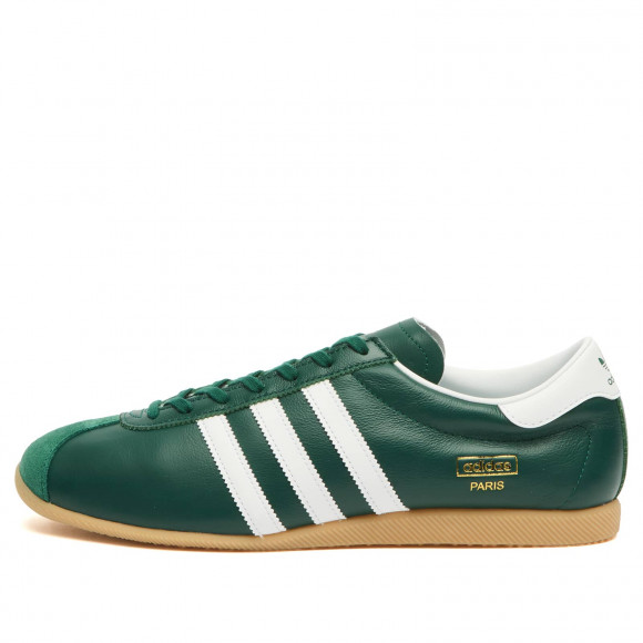 Men's Adidas Paris Sneakers in Collegiate Green/Ftwr White/Gum | Size: UK 13.5 | Leather/Suede/Rubber | END Clothing - shopify_US_11108873601362