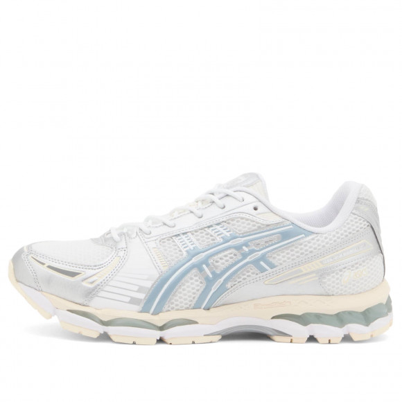 Asics Gel-Kayano 12.1 Sneakers in White/Dolphin Grey | Size: UK 3 | 100% Mesh | END Clothing - shopify_US_11108879761746
