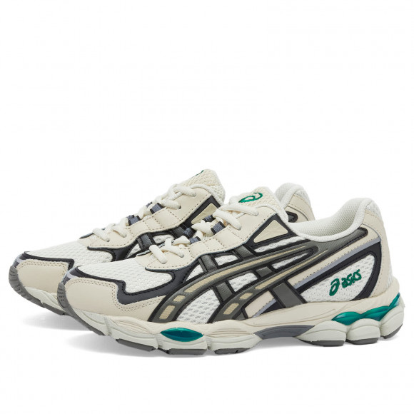 Asics Gel-Nyc 2055 Shoes in Pale Oak/Truffle Grey | Size: UK 10.5 | Mesh/Rubber/Foam | END Clothing - shopify_US_11108879794514