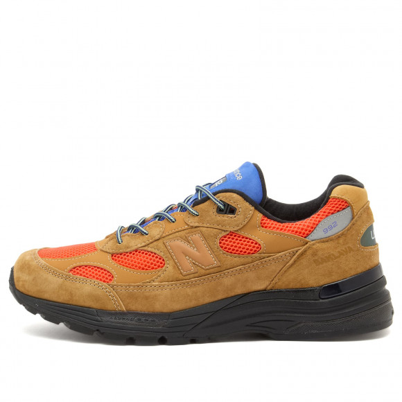 New Balance X Action Bronson 992 Sneakers in Brown | Size: UK 8.5 | Suede/Mesh/Rubber | END Clothing - shopify_US_11108883530066