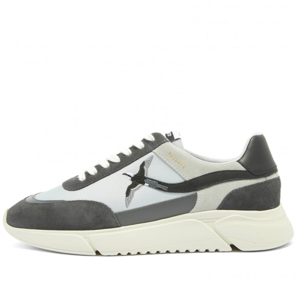 Men's Axel Arigato Genesis Stripe Bee Bird Shoes in Grey | Size: UK 9.5 | Cotton/Polyester/Suede | END Clothing - shopify_US_11108885332306