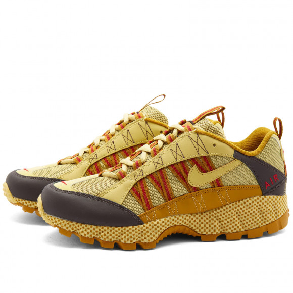 Men's Nike Air Humara Shoes in Buff Gold/Bronzine | Size: UK 6 | Leather/Mesh/Rubber | END Clothing - shopify_US_11108886446418