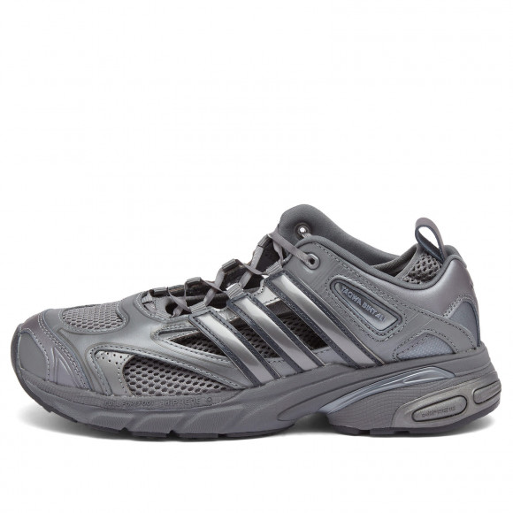 Women's Adidas X Taqwa Bint Ali Adistar Pose Sneakers in Iron Met | Size: UK 10.5 | Mesh/Rubber/Synthetic | END Clothing - shopify_US_11108886643026
