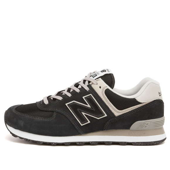 New Balance Ml574Evb Shoes in Black | Size: UK 8.5 | Suede/Mesh/Rubber | END Clothing - shopify_US_11108900962642