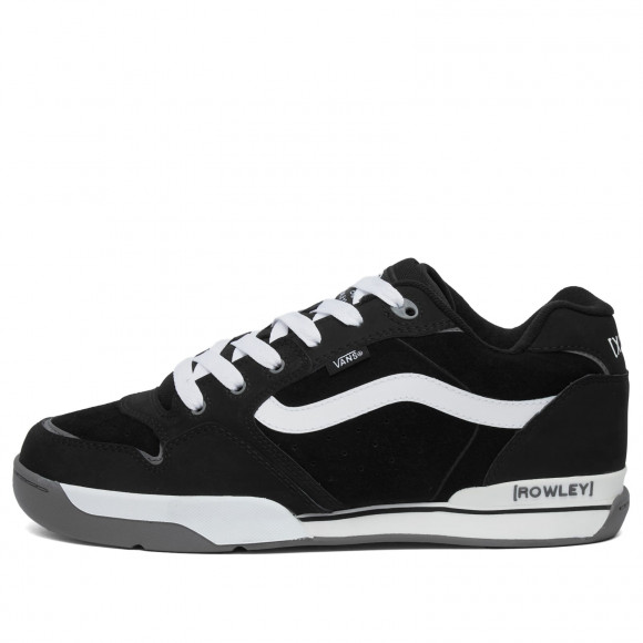 Men's Vans Rowley Xlt Shoes in Black/White | Size: UK 7 | Leather/Suede/Eva | END Clothing - shopify_US_11108901781842