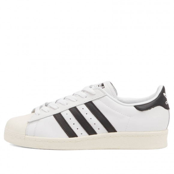 Adidas Superstar 82 Shoes in Core Black/Off White | Size: UK 12 | Rubber/Leather | END Clothing - shopify_US_11108902076754