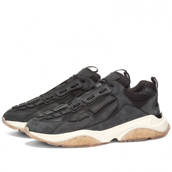 Men's Amiri Bone Runner Shoes in Black/Nylon Mesh | Size: UK 7 | Suede/Rubber | END Clothing - shopify_US_11108908990802