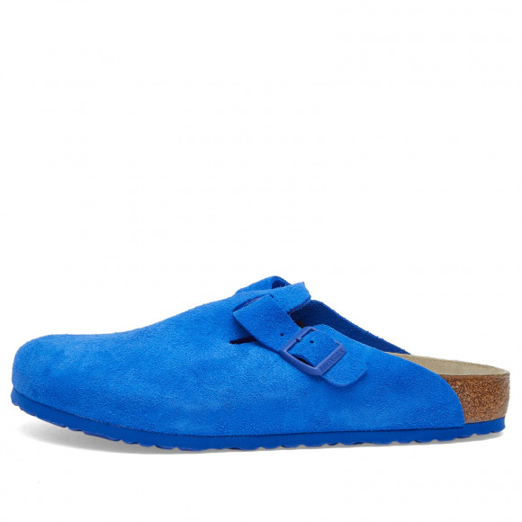 Birkenstock Boston in Ultra Blue Suede | Size: UK 7.5 | Leather/Suede/Eva | END Clothing - shopify_US_11108909973842