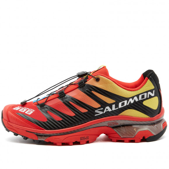 Salomon Xt-4 Og Shoes in Fiery Red/Black/Empire Yellow | Size: UK 7.5 | END Clothing - shopify_US_11108911776082
