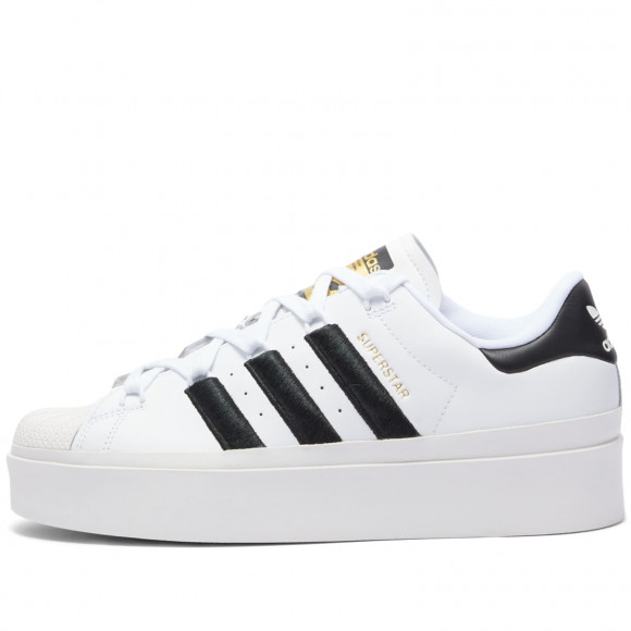 Women's Adidas Superstar Bonega W Shoes in White/Core Black/Gold Metallic | Size: UK 5 | Leather/Suede/Rubber | END Clothing - shopify_US_11108915904850