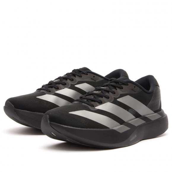 Women's Adidas Adizero Evo Sl Sneakers in Core Black/Iron/Core Black | Size: UK 4 | Mesh/Rubber/Foam | END Clothing - shopify_US_11108921737554