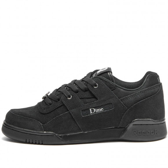 Reebok X Dime Workout Plus Shoes in Core Black/Silver | Size: UK 6 | Suede/Rubber | END Clothing - shopify_US_11108947525970