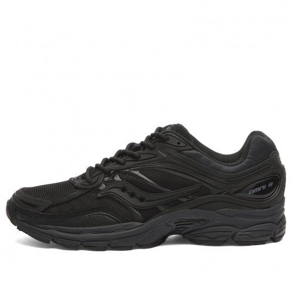 Men's Saucony Progrid Omni 9 Sneakers in Black | Size: UK 9.5 | Mesh/Rubber | END Clothing - shopify_US_11108954964306